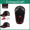 Star Flag Fivepointed Hat Embroidered Duckbill Hat Baseball Cap Sun Visor Hat