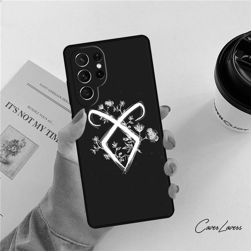 Чехол для телефона Shadowhunters Для Samsung Galaxy S24 S25 S23 S22 Ultra Note 10 20 Plus S20 S21 FE Чехол