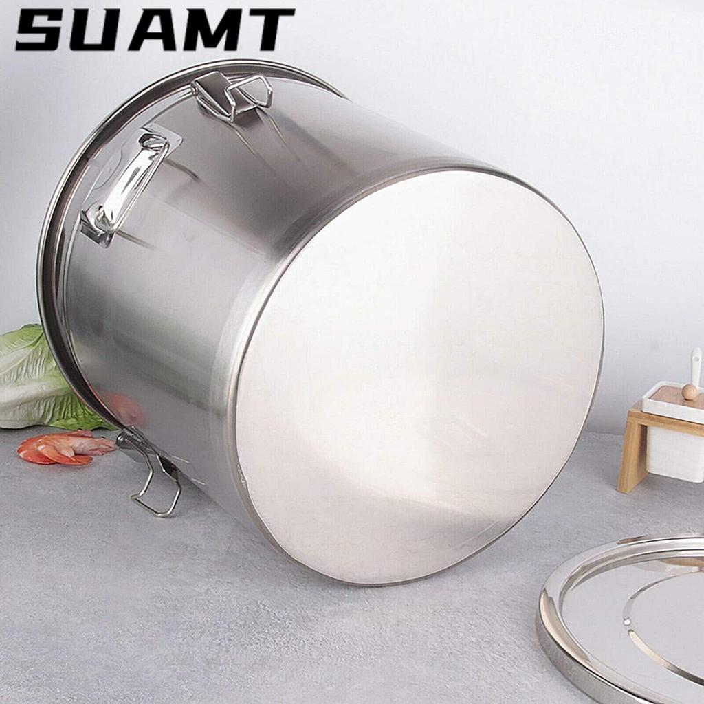 12 л нержавеющая сталь контейнер для хранения риса и крупы ведро герметичная канистра + крышка контейнер для хранения крупы контейнер