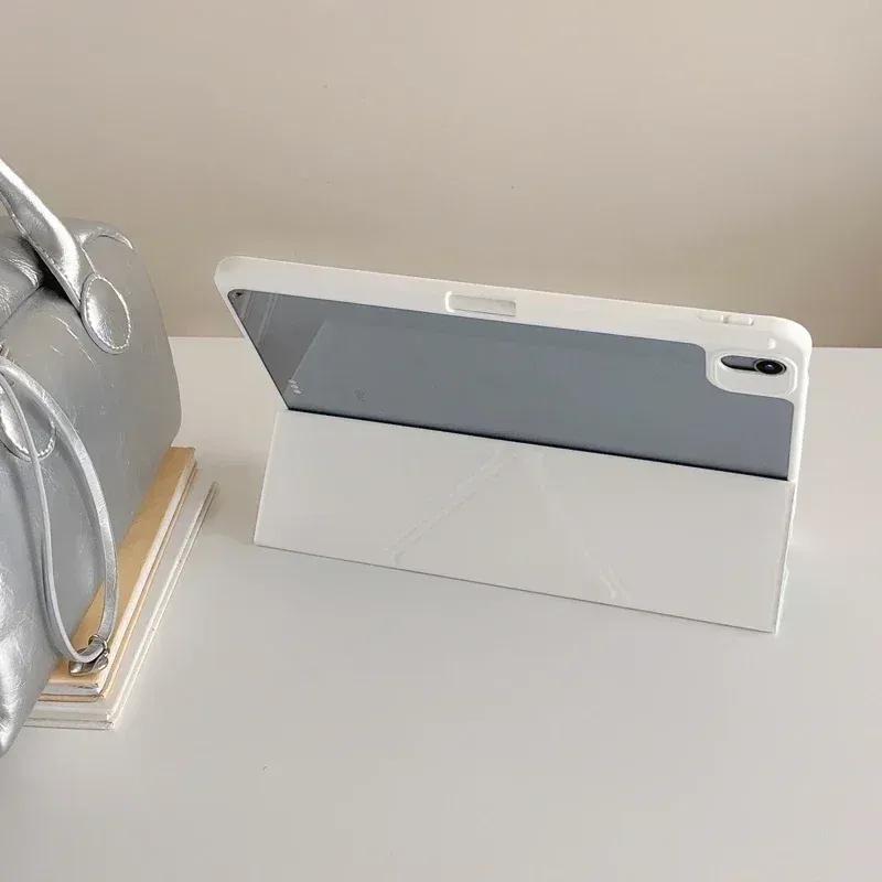 Чехол-книжка с градиентом и подставкой для планшета iPad Air 8 7 6 11 13 M4 M3 M2 12-го A19 11-го 10-го Поколения A16 10.9 Mini 6/7 Ударопрочный чехол
