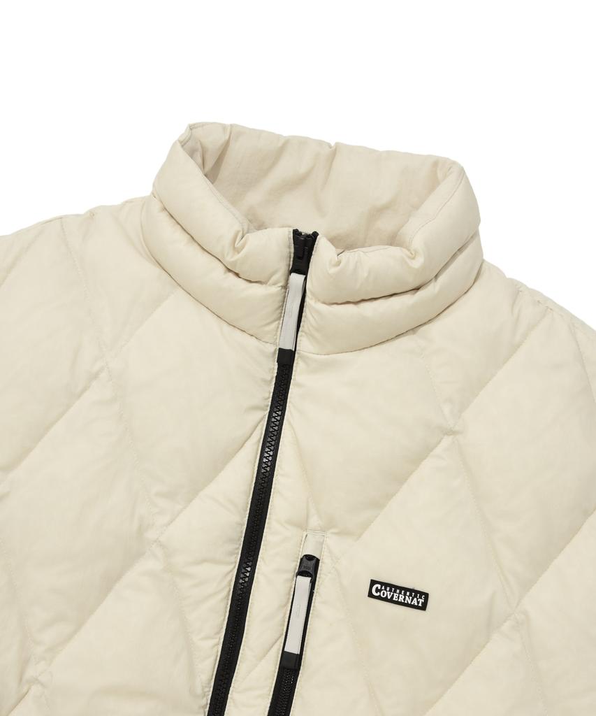 Covernat Rds Highlight Stand Collar Down Ivory