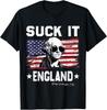 Suck It England Funny 4th of July George Washington 1776 T-Shirt