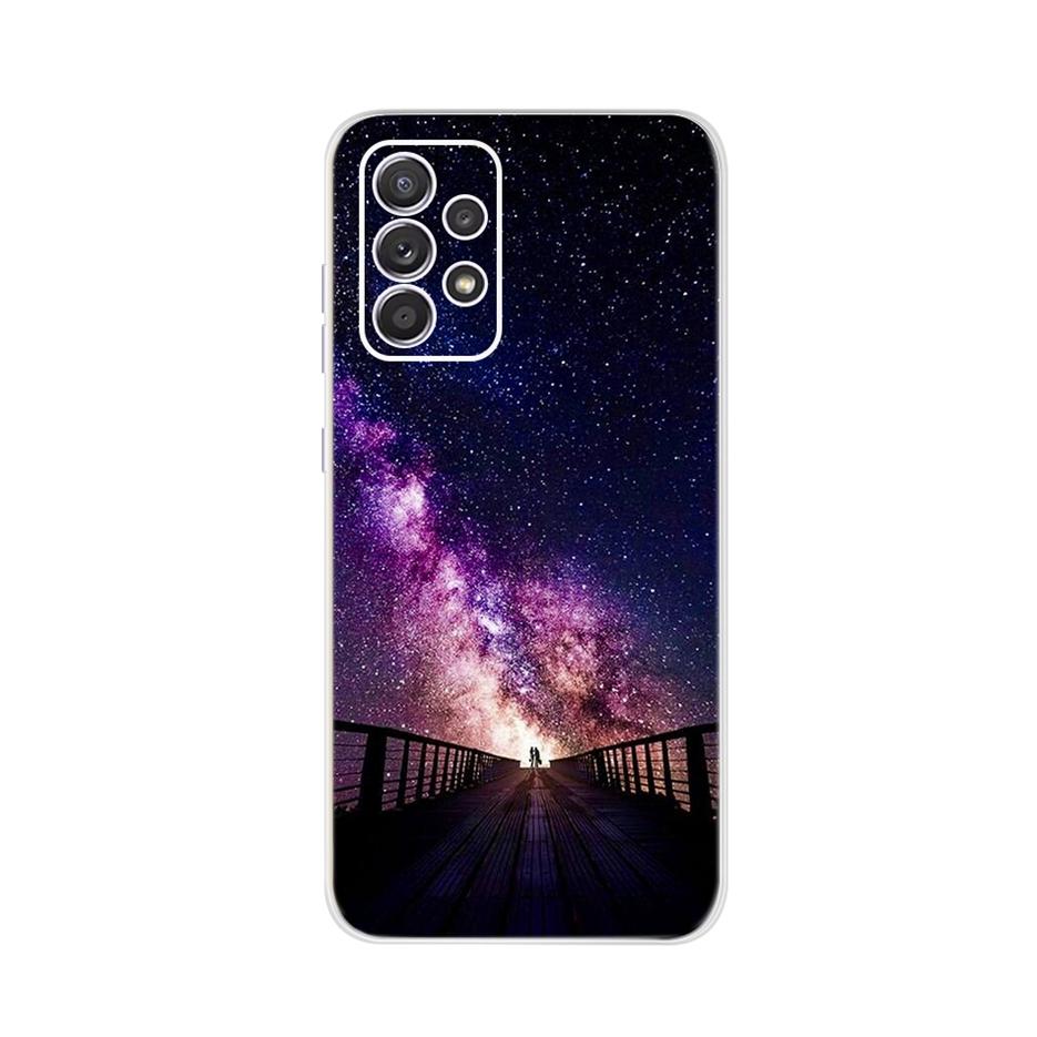 Cute Cat Cover For Samsung Galaxy A32 Case SM-A325F Soft TPU Slim Fundas For Samsung A32 A 32 5G A326B Phone Cases Coque Bumper