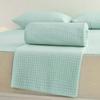 High-End Waffle Plaid Ice Silk Summer Blanket For Bed Double Side Cool Feel Silk Air Conditioning Quilt Cooling Duvet Comforter