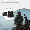 Motorcycle Seat Cushion Breathable PU Comfortable Motorcycle Seat Pad High Elastic Retro Motorbike Accessories For Comfort And