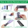 100 шт. термоусадочные пакеты для пульта дистанционного управления ПВХ термоусадочные пакеты прозрачные термостойкие пластичные высокоусадочные упаковки