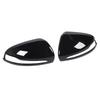 1pair Rearview Mirror   Left Right Side Wing Mirror Cover Replacement for   C‑Class W205 2014 to 2021 LHD