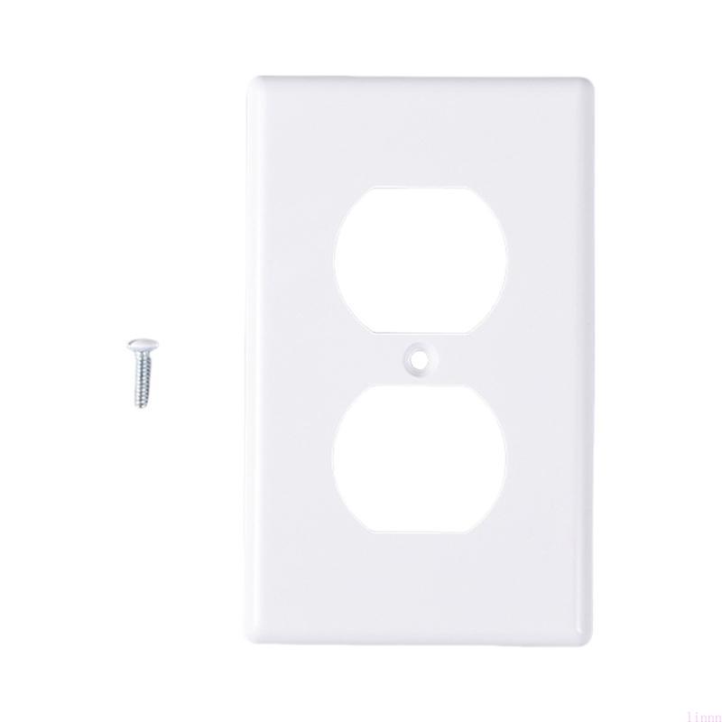 Electrical Receptacle Wall Plate Faceplates Covers Light Switches Socket Cover Electric Socket Plug Covers Enduring