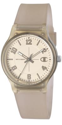 Аналоговые часы Citizen Q&Q VP49A-002VK Champion с уретановым ремешком, водозащита 10 АТМ, цвет греж, для мужчин и женщин