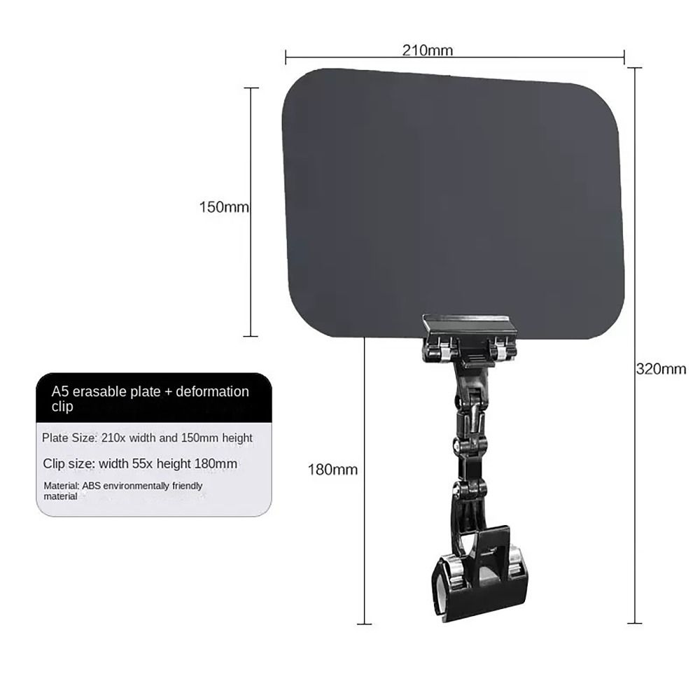 С зажимом Этикетка с ценой на еду A4 A5 A6 Держатель ценника Пекарня Супермаркет Ресторан Меню
