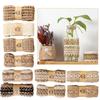2M/Roll Handmade Fittings Jute Burlap Ribbon Natural Hemp Ribbon DIY Wedding Party Crafts Festival Decoration Gift Warrping Festival Supplies