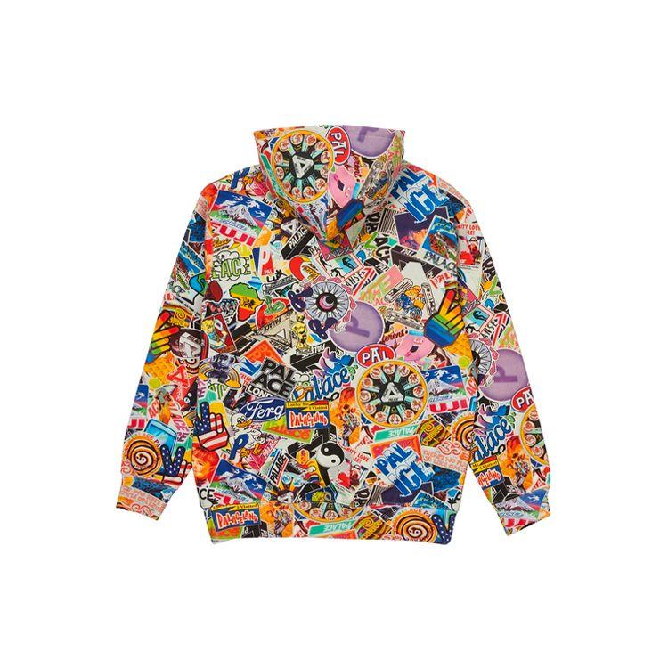 Palace Толстовка свободного кроя с длинными рукавами и забавным принтом, топы унисекс P20CS041