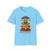 Unisex Softstyle T-Shirt Alien Thanksgiving UFO Funny Holiday Tee