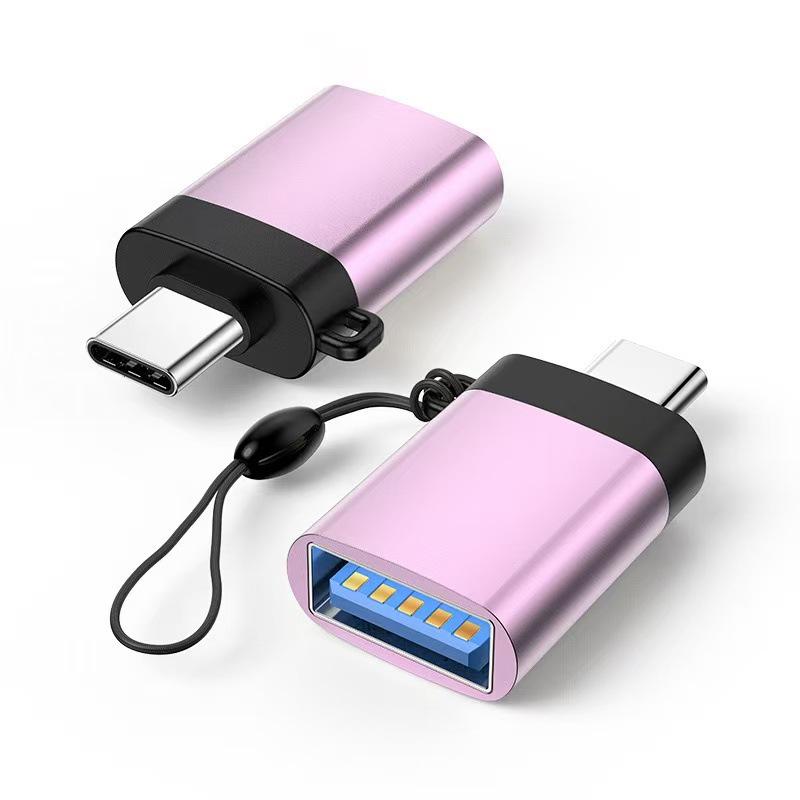 Адаптер Type-C на USB 3.0 для мобильных телефонов, мышей, клавиатур, передачи данных, OTG-преобразования