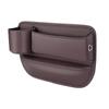 Car Seat Gap Organizer Leather Multifunction Console Crevice Filler Car Interior Storage Pocket Car Seat Side Drink Phone Holder