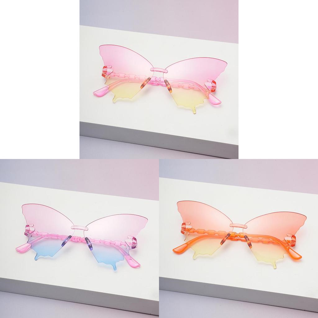 Солнцезащитные очки Butterfly Eyewear унисекс без оправы с линзами из смолы для путешествий и моды