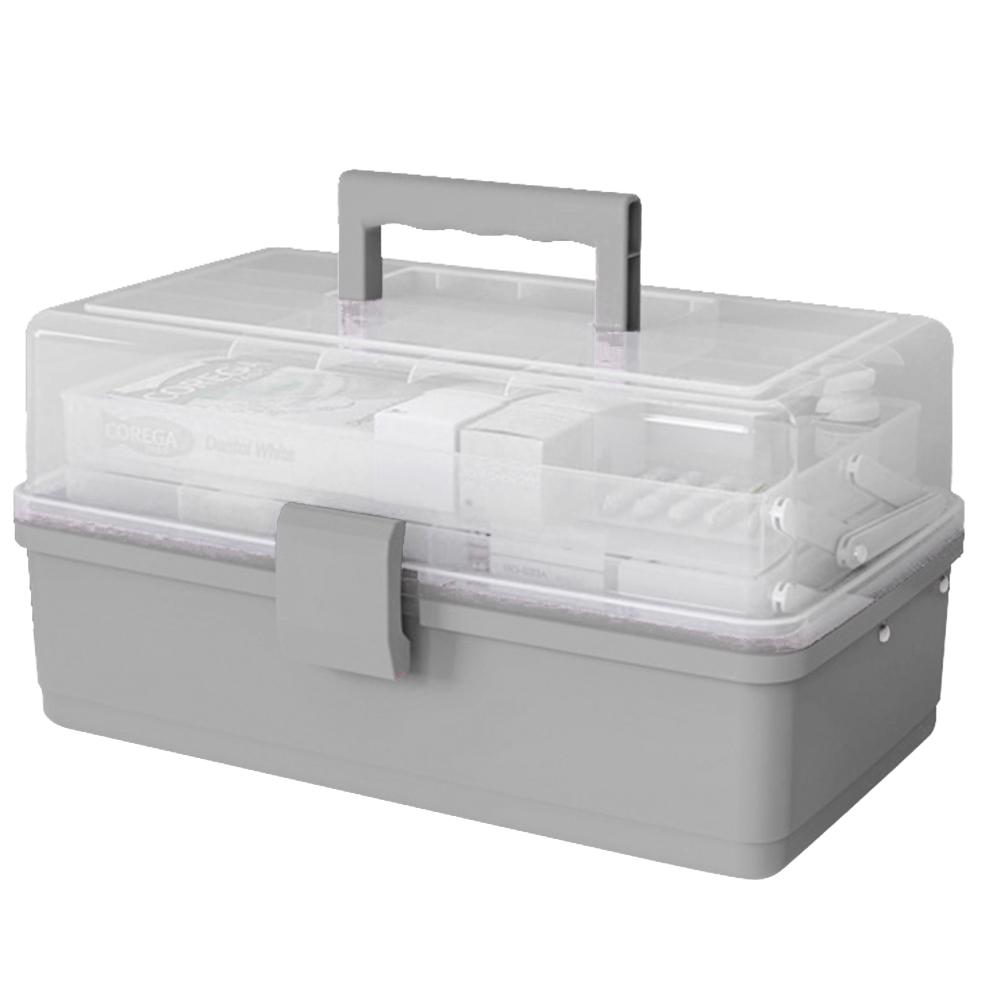 Домашняя косметика, аптечка для хранения лекарств, пластиковый портативный ящик для хранения лекарств