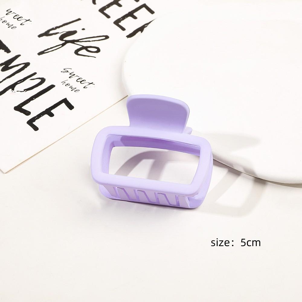 1pcs Korean Coffee Large Hair Claws Acrylic Hairpins Barrette Crab Hair Clips Headwear for Women Girls Braiders Hair Accessories