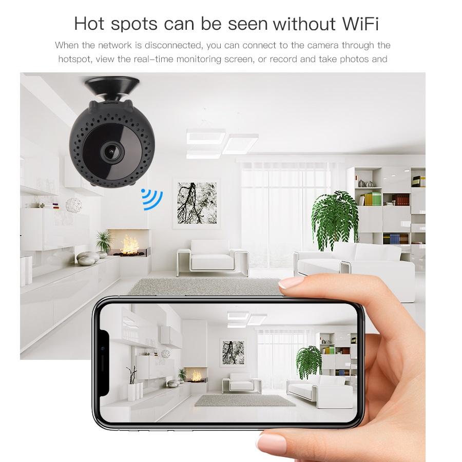 Мини-камера Wi-Fi, камера видеонаблюдения для домашней безопасности, маленькая беспроводная камера наблюдения, мини-видеокамера, видеокамера, Wi-Fi камера, няня 1080P