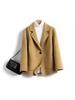 Women's Double-Faced Wool Blazer – Winter Slimming Essential Coat for a Versatile and Casual Workplace Look