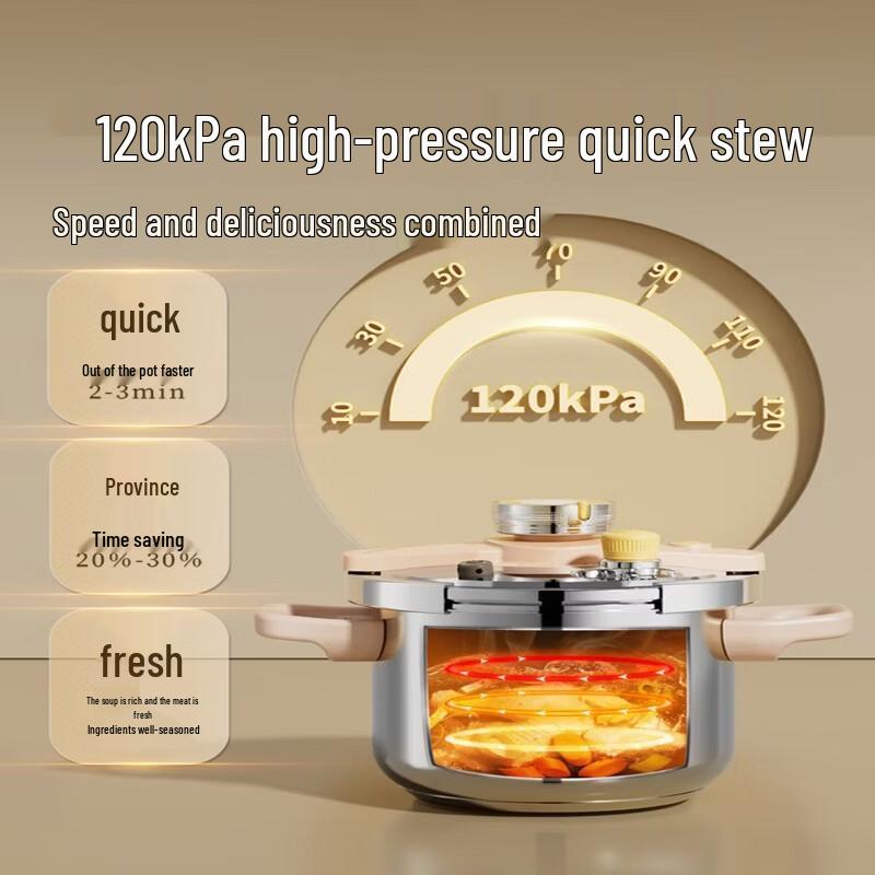 COOKER KING Скороварка из нержавеющей стали 316L, 6 л