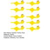10Pcs Chicken Catapult Party Toys Stretchy Rubber Fun Gifts Favors Novelty Toys Ejection Turkey for Kids