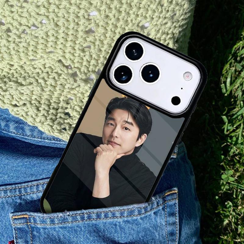 Мягкий чехол для мобильного телефона Kpop Gong Yoo Совместим с IPhone 17 16 15 14 13 12 11 Pro Max 17 Air