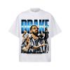 Графическая футболка Drake Унисекс Женская Оверсайз Хип-Хоп Рэпер Повседневная Хлопок Короткий Рукав Мода Ретро Эстетика Для Повседневной Носки