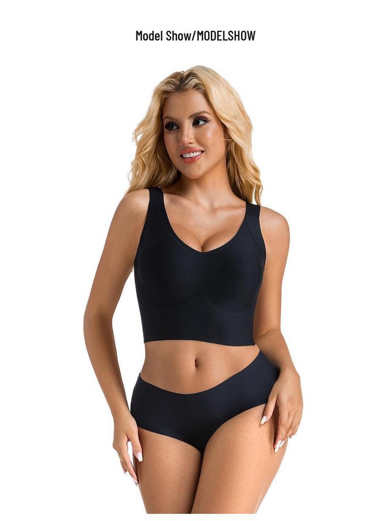 Бесшовный бюстгальтер-минимайзер большого размера с полной поддержкой, чашка DE