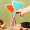 Multi-Purpose Non-Stick Pan Utensils - Silicone Egg Spatula, Wide Pancake Turner, and Egg Flipper for Cooking and Baking