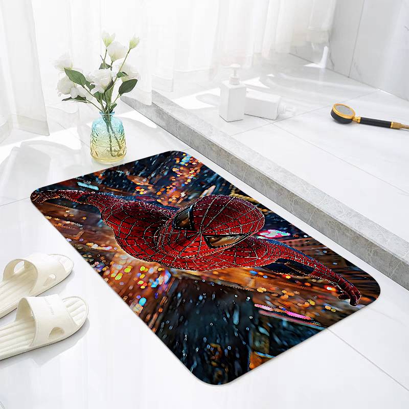Cool-S-spider-M-manS Carpet Bathroom Anti-slip Mat Door Mat Home Decoration Mat Entrance Door Mat Scratch-resistant Door Mat