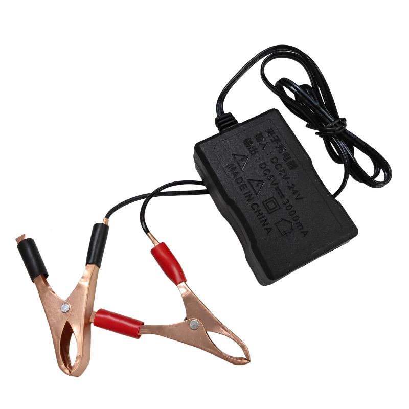 Портативный USB-адаптер питания 12 В 24 В на 5 В, 3 порта для зарядки, зажим-крокодил для аккумулятора, для автомобиля, грузовика, кемпинга, аварийного использования