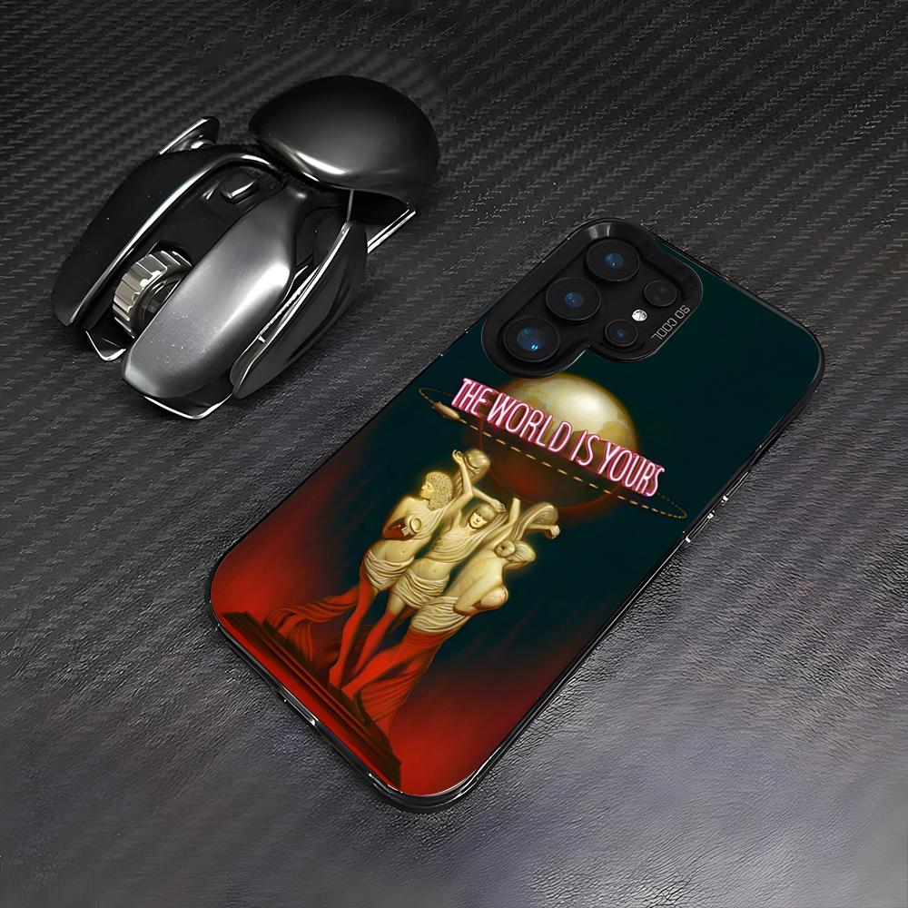 Чехол для телефона Scarface T-Тони Монтана для Samsung S26 S25 Plus S20 S20 Plus S22 Ultra S23 FE S21 Plus S21 Ultra Цветной чехол