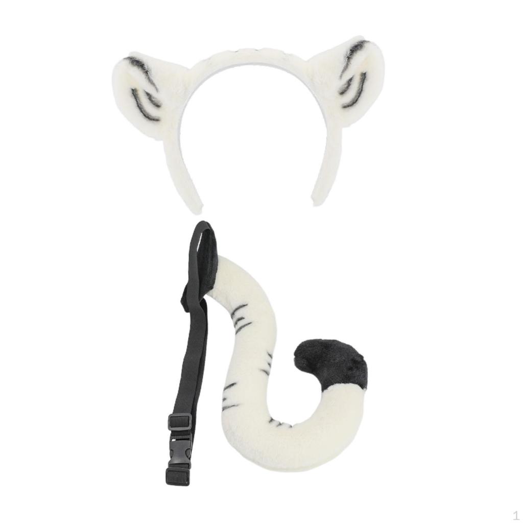 Набор животных ушей и хвоста для ролевых игр, года, показов мод