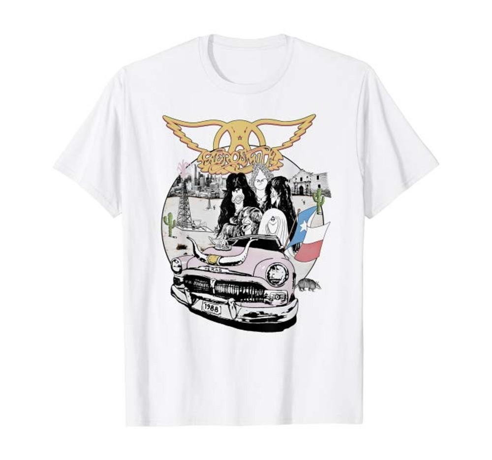 Aerosmith Kings amp; Queens Multi Color TShirt Unisex T-Shirt Graphic Tee