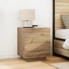 Nightstand Artisan Oak 45 x 40 x 55 cm Engineered Wood