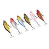 6PCS with 3D Eyes Lipless Crankbaits 8cm 10g Crankbait Fishing Lures VIB Fishing Lures  for Trout