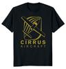 Футболка унисекс с логотипом Cirrus Aircraft