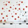 92 шт., наклейки с клубникой, красочные водонепроницаемые наклейки на стены, обои для девочек и мальчиков, декор для детской спальни, детской комнаты
