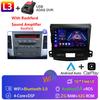 9"Android 14 Автомагнитола Carplay для Mitsubishi Outlander 2/Peugeot 4007/Citroen C-rosser мультимедиа Видеоплеер 4G GPS Стерео FM