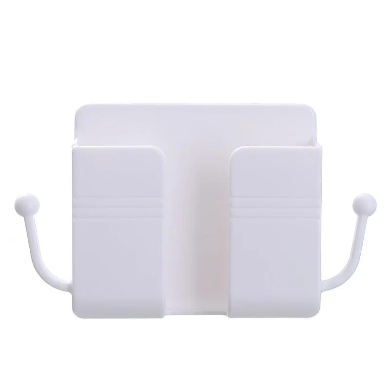 Настенный органайзер, ящик для хранения, пульты дистанционного управления, ключ, вилка для мобильного телефона, многофункциональные полки для дома без поддержки сверления