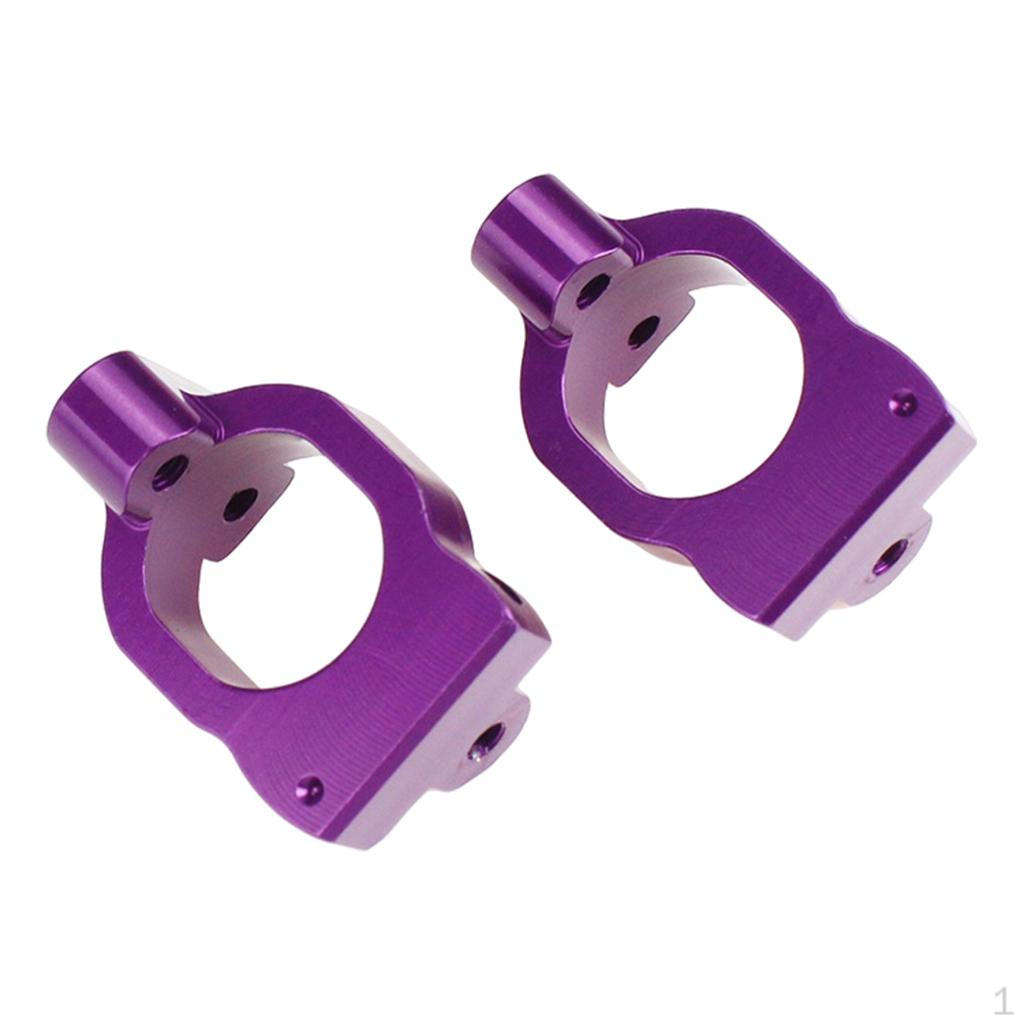 2pcs RC Alloy C-Hub Carrier for 104001 Crawler Trucks Accessories