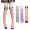Kids Girly High 3 Cute Animal Knee High Over the One No Entrance Graduation Going To Gift Pair Set Lion [VIXA] Socks, Pairs, Girls, Socks, Girls,