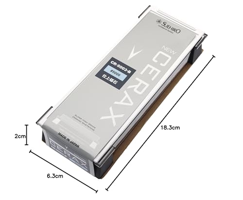 Suehiro NEW CERAX CR-5003-B Finishing Whetstone #5000 Ceramic Whetstone with Stand