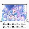 C-Cantarella W_Wuthering Waves Фон Летний Тропический Фон для Фотосъемки Фотобудка Фотозона
