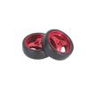 High Performances Remote Control Drift Car Tires 1/18 Wheel Tyre with Metal Hubs For Racing Experience Improvement
