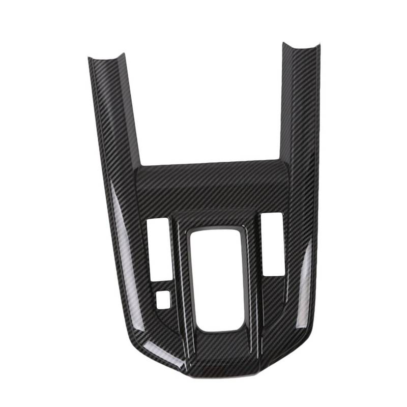 Car Center Console Gear Shift Panel Cover Trim Fit for Isuzu D-Max 2024 LHD Carbon Fiber Style ABS