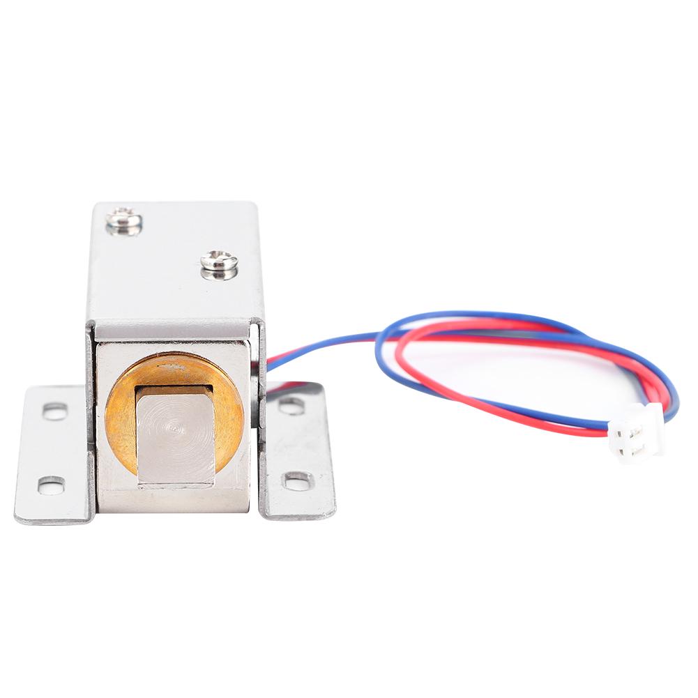 DC 12V Miniature Electromagnetic Lock Electric Control Lock for Cabinet Drawer Box