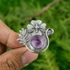 925 Silver Star Amethyst Stone February New Solitaire Flower Sister Ring Jewelry