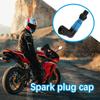 Angled Spark Plug - Racing Light Degree Ignition Resistance Cap,